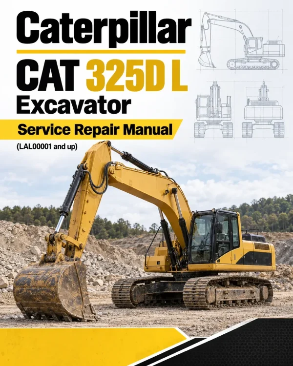 Caterpillar CAT 325D L Excavator Service Repair Manual (LAL00001 and up)