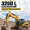 Caterpillar CAT 325D L Excavator Service Repair Manual (ERK00001 and up)