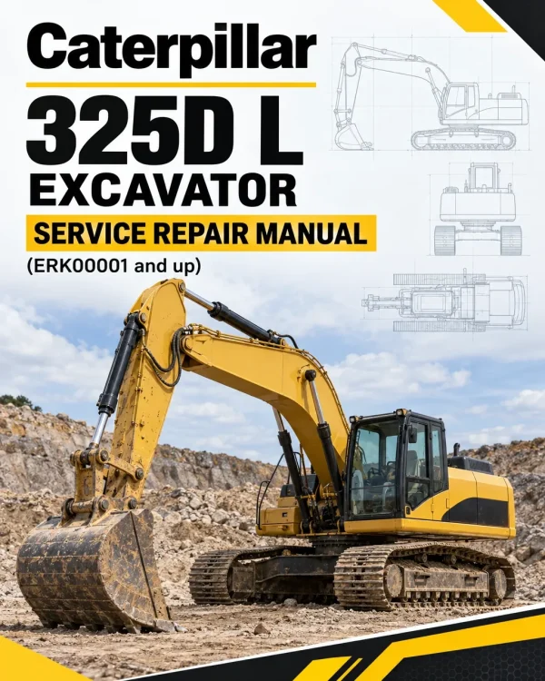 Caterpillar CAT 325D L Excavator Service Repair Manual (ERK00001 and up)