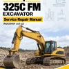 Caterpillar CAT 325C FM Excavator Service Repair Manual (M2K00001 and up)