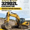 Caterpillar CAT 329D2L Excavator Service Repair Manual (WDT00001 and up)