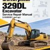 Caterpillar CAT 329DL Excavator Service Repair Manual (L5G00001 and up)