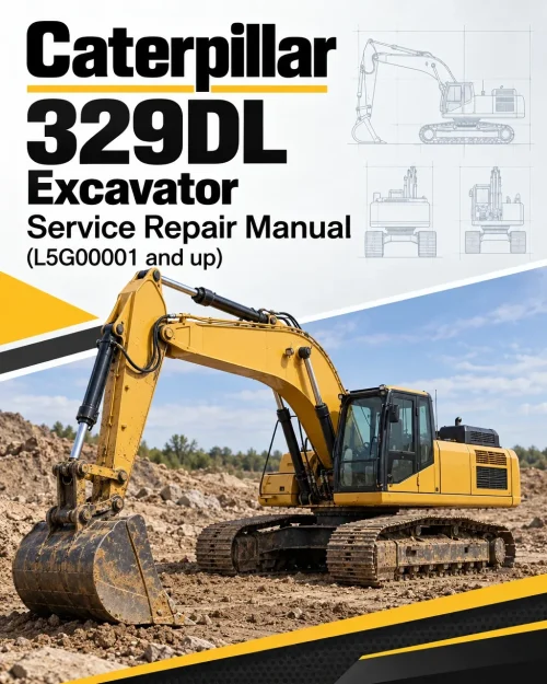 Caterpillar CAT 329DL Excavator Service Repair Manual (L5G00001 and up) Caterpillar CAT 329DL Excavator Service Repair Manual (L5G00001 and up)