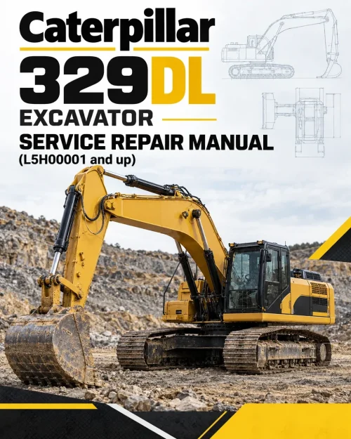 Caterpillar CAT 329DL Excavator Service Repair Manual (L5H00001 and up) Caterpillar CAT 329DL Excavator Service Repair Manual (L5H00001 and up)