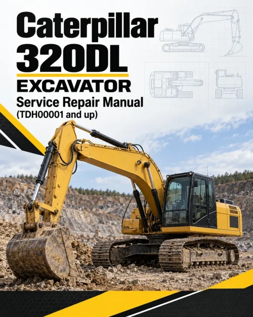 Caterpillar CAT 320DL Excavator Service Repair Manual (TDH00001 and up) Caterpillar CAT 320DL Excavator Service Repair Manual (TDH00001 and up)