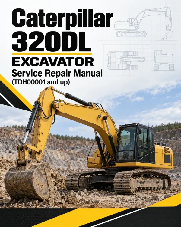 Caterpillar CAT 320DL Excavator Service Repair Manual (TDH00001 and up) Caterpillar CAT 320DL Excavator Service Repair Manual (TDH00001 and up)
