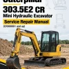 Caterpillar CAT 303.5E2 CR Mini Hydraulic Excavator Service Repair Manual (CR900001 and up) Caterpillar CAT 303.5E2 CR Mini Hydraulic Excavator Service Repair Manual (CR900001 and up)