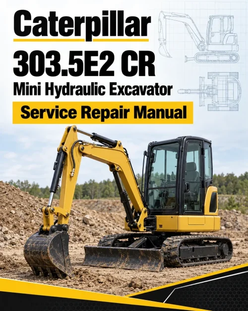 Caterpillar CAT 303.5E2 CR Mini Hydraulic Excavator Service Repair Manual (AC500001 and up) Caterpillar CAT 303.5E2 CR Mini Hydraulic Excavator Service Repair Manual (AC500001 and up)