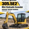 Caterpillar CAT 305.5E2 Mini Hydraulic Excavator Service Repair Manual (CR500001 and up) Caterpillar CAT 305.5E2 Mini Hydraulic Excavator Service Repair Manual (CR500001 and up)