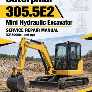 Caterpillar CAT 305.5E2 Mini Hydraulic Excavator Service Repair Manual (CR500001 and up) Caterpillar CAT 305.5E2 Mini Hydraulic Excavator Service Repair Manual (CR500001 and up)