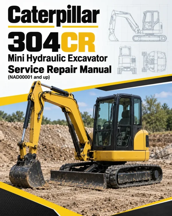 Caterpillar CAT 304CR Mini Hydraulic Excavator Service Repair Manual (NAD00001 and up) Caterpillar CAT 304CR Mini Hydraulic Excavator Service Repair Manual (NAD00001 and up)