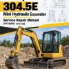 Caterpillar CAT 304.5E Mini Hydraulic Excavator Service Repair Manual (FXT00001 and up) Caterpillar CAT 304.5E Mini Hydraulic Excavator Service Repair Manual (FXT00001 and up)