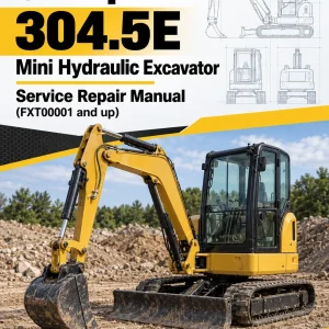 Caterpillar CAT 304.5E Mini Hydraulic Excavator Service Repair Manual (FXT00001 and up) Caterpillar CAT 304.5E Mini Hydraulic Excavator Service Repair Manual (FXT00001 and up)