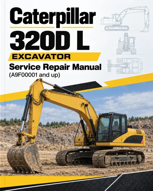 Caterpillar CAT 320D L Excavator Service Repair Manual (A9F00001 and up)