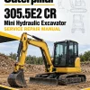 Caterpillar CAT 305.5E2 CR Mini Hydraulic Excavator Service Repair Manual (FR500001 and up) Caterpillar CAT 305.5E2 CR Mini Hydraulic Excavator Service Repair Manual (FR500001 and up)