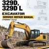 Caterpillar CAT 329D, 329D L Excavator Service Repair Manual (YFW00001 and up)