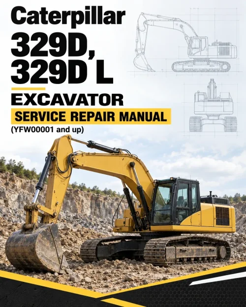 Caterpillar CAT 329D, 329D L Excavator Service Repair Manual (YFW00001 and up) Caterpillar CAT 329D, 329D L Excavator Service Repair Manual (YFW00001 and up)