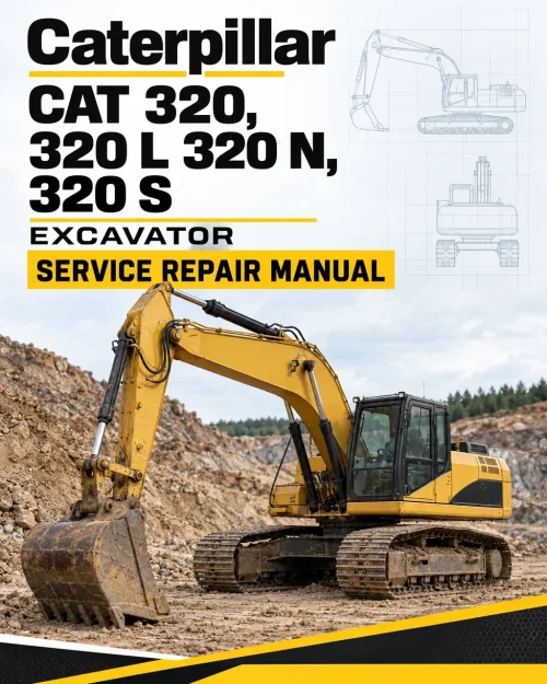 Caterpillar CAT 320, 320 L 320 N, 320 S Excavator Service Repair Manual (3XK00822 and up) Caterpillar CAT 320, 320 L 320 N, 320 S Excavator Service Repair Manual (3XK00822 and up)