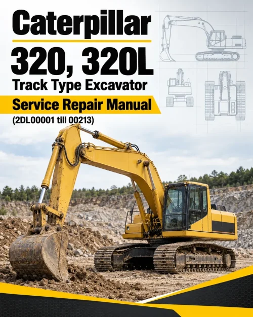 Caterpillar CAT 320, 320L Track Type Excavator Service Repair Manual (2DL00001 till 00213) Caterpillar CAT 320, 320L Track Type Excavator Service Repair Manual (2DL00001 till 00213)