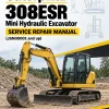 Caterpillar CAT 308ESR Mini Hydraulic Excavator Service Repair Manual (JSN00001 and up) Caterpillar CAT 308ESR Mini Hydraulic Excavator Service Repair Manual (JSN00001 and up)