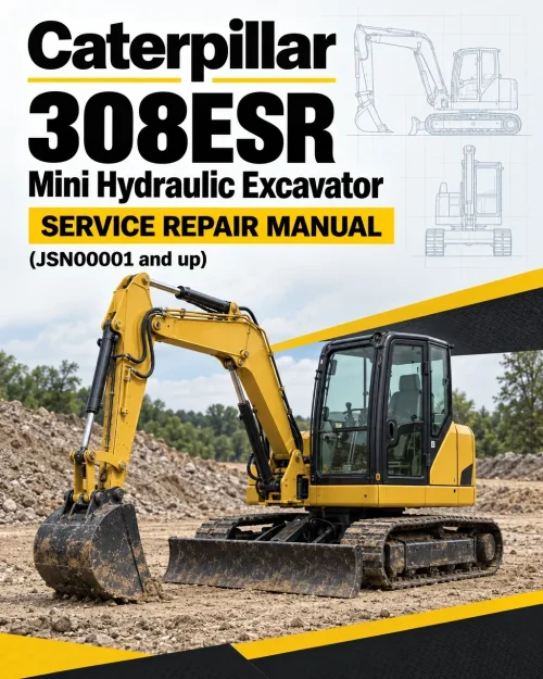 Caterpillar CAT 308ESR Mini Hydraulic Excavator Service Repair Manual (JSN00001 and up) Caterpillar CAT 308ESR Mini Hydraulic Excavator Service Repair Manual (JSN00001 and up)