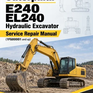 Caterpillar CAT E240 EL240 Hydraulic Excavator Service Repair Manual (1FG00001 and up) Caterpillar CAT E240 EL240 Hydraulic Excavator Service Repair Manual (1FG00001 and up)