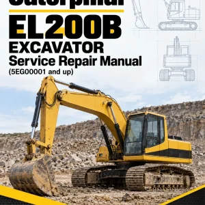 Caterpillar CAT EL200B Excavator Service Repair Manual (5EG00001 and up) Caterpillar CAT EL200B Excavator Service Repair Manual (5EG00001 and up)