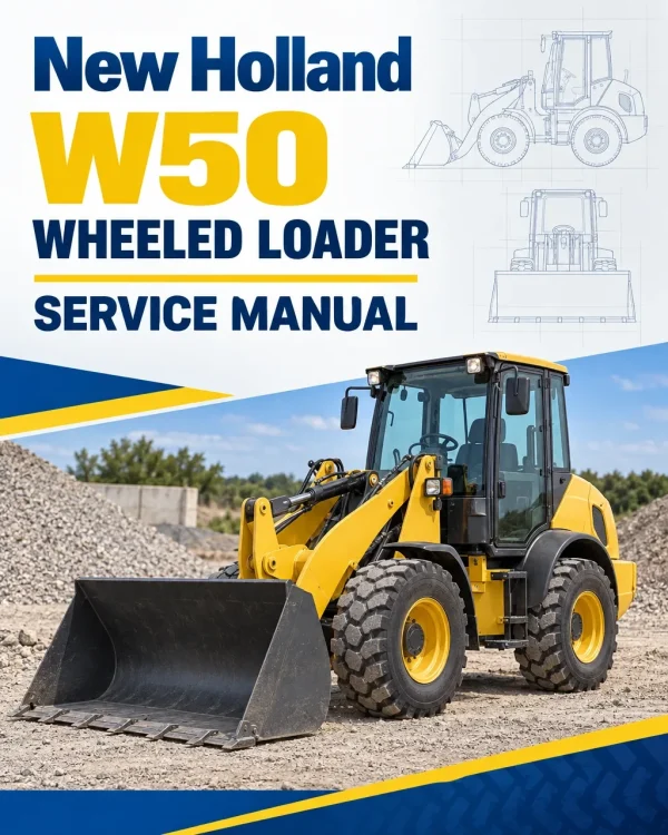 New Holland W50 Wheeled Loader Service Manual New Holland W50 Wheeled Loader Service Manual