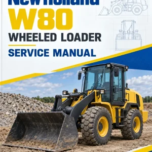New Holland W80 Wheeled Loader Service Manual
