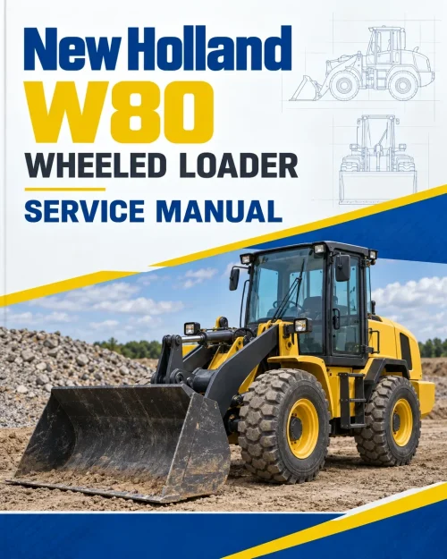 New Holland W80 Wheeled Loader Service Manual