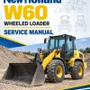 New Holland W60 Wheeled Loader Service Manual New Holland W60 Wheeled Loader Service Manual
