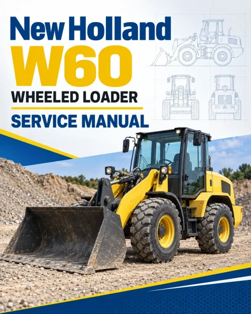 New Holland W60 Wheeled Loader Service Manual