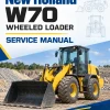 New Holland W70 Wheeled Loader Service Manual