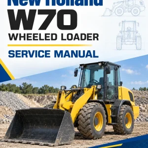 New Holland W70 Wheeled Loader Service Manual