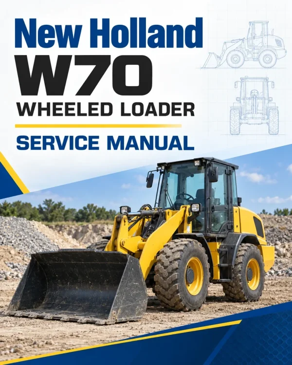 New Holland W70 Wheeled Loader Service Manual