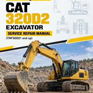 Caterpillar CAT 320D2 Excavator Service Repair Manual (TMF00001 and up) Caterpillar CAT 320D2 Excavator Service Repair Manual (TMF00001 and up)