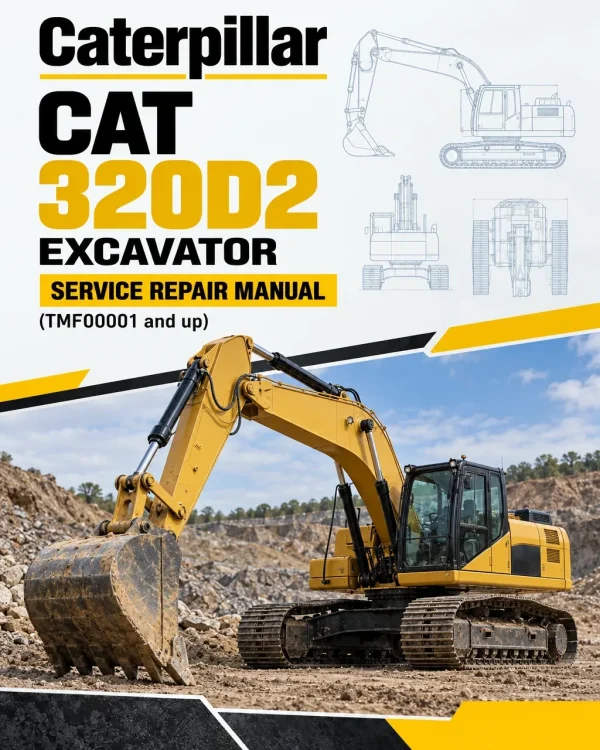 Caterpillar CAT 320D2 Excavator Service Repair Manual (TMF00001 and up) Caterpillar CAT 320D2 Excavator Service Repair Manual (TMF00001 and up)