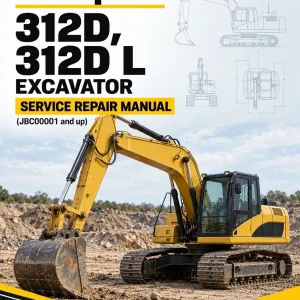 Caterpillar CAT 312D, 312D L Excavator Service Repair Manual (JBC00001 and up) Caterpillar CAT 312D, 312D L Excavator Service Repair Manual (JBC00001 and up)