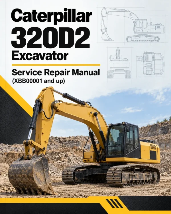 Caterpillar CAT 320D2 Excavator Service Repair Manual (XBB00001 and up) Caterpillar CAT 320D2 Excavator Service Repair Manual (XBB00001 and up)