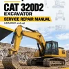 Caterpillar CAT 320D2 Excavator Service Repair Manual (LMA00001 and up)