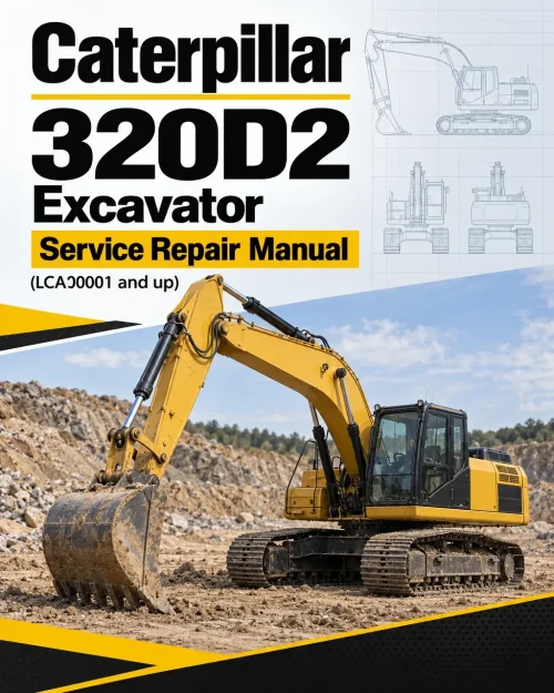 Caterpillar CAT 320D2 Excavator Service Repair Manual (LCA00001 and up) Caterpillar CAT 320D2 Excavator Service Repair Manual (LCA00001 and up)