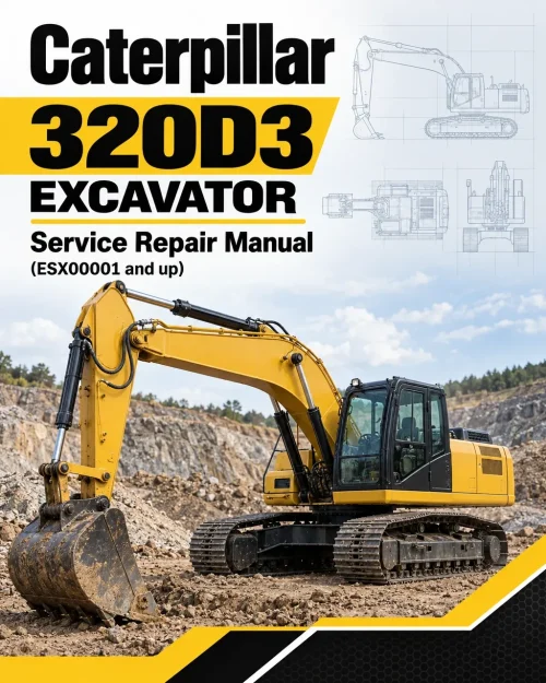 Caterpillar CAT 320D3 Excavator Service Repair Manual (ESX00001 and up) Caterpillar CAT 320D3 Excavator Service Repair Manual (ESX00001 and up)