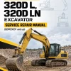 Caterpillar CAT 320D L, 320D LN Excavator Service Repair Manual (GDP00001 and up) Caterpillar CAT 320D L, 320D LN Excavator Service Repair Manual (GDP00001 and up)