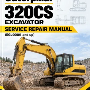 Caterpillar CAT 320CS Excavator Service Repair Manual (EGL00001 and up) Caterpillar CAT 320CS Excavator Service Repair Manual (EGL00001 and up)