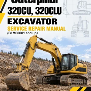 Caterpillar CAT 320CU, 320CLU Excavator Service Repair Manual (CLM00001 and up) Caterpillar CAT 320CU, 320CLU Excavator Service Repair Manual (CLM00001 and up)