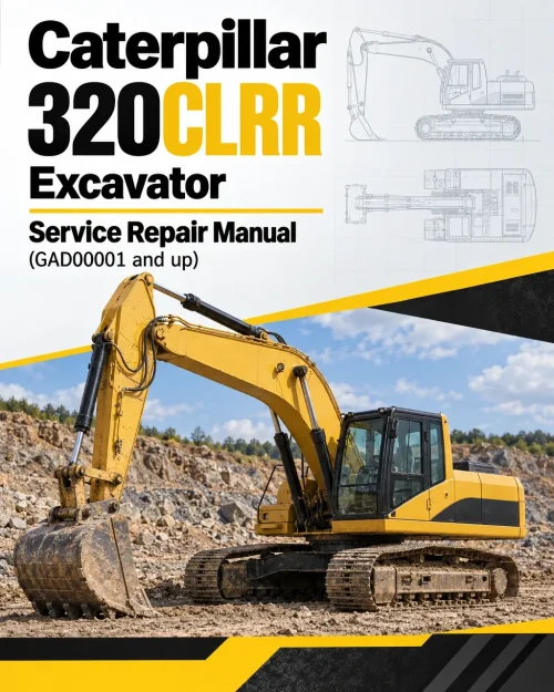 Caterpillar CAT 320CLRR Excavator Service Repair Manual (GAD00001 and up) Caterpillar CAT 320CLRR Excavator Service Repair Manual (GAD00001 and up)