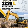 Caterpillar CAT 323D L Excavator Service Repair Manual (L5Z00001 and up)