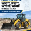 New Holland W50TC, W60TC, W70TC, W80TC Wheeled Loader Manual