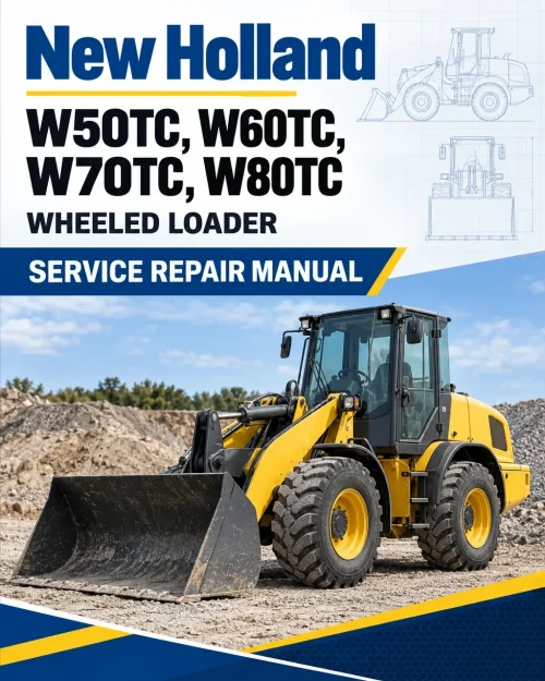 New Holland W50TC, W60TC, W70TC, W80TC Wheeled Loader Manual