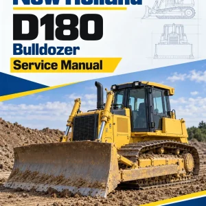 New Holland D180 Bulldozer Dozer Service Manual